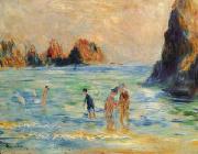 Pierre Renoir Moulin Huet Bay, Guernsey USA oil painting reproduction